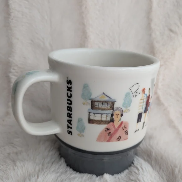 Starbucks Japan Geography Series Tokyo 2016 140z Ceramic Mug - Picture 4 of 4